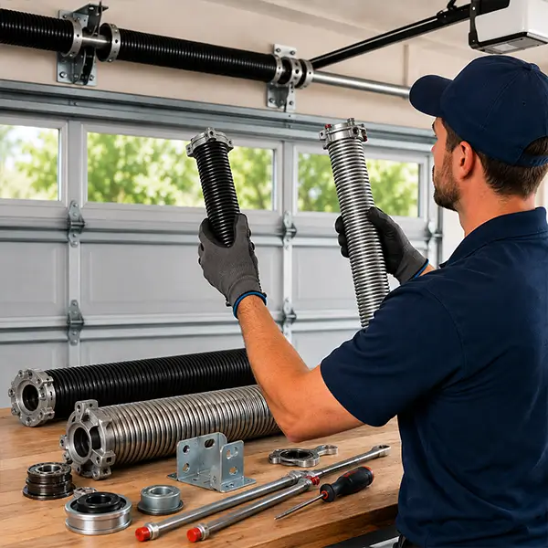 Types of garage door springs
