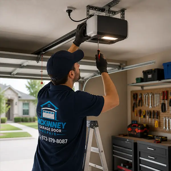 Garage Door opener setup in McKinney TX