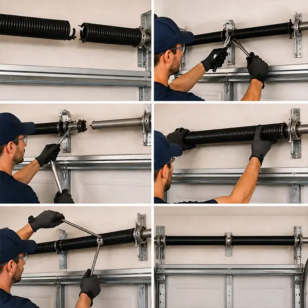 Garage Door Spring Replacement in McKinney TX